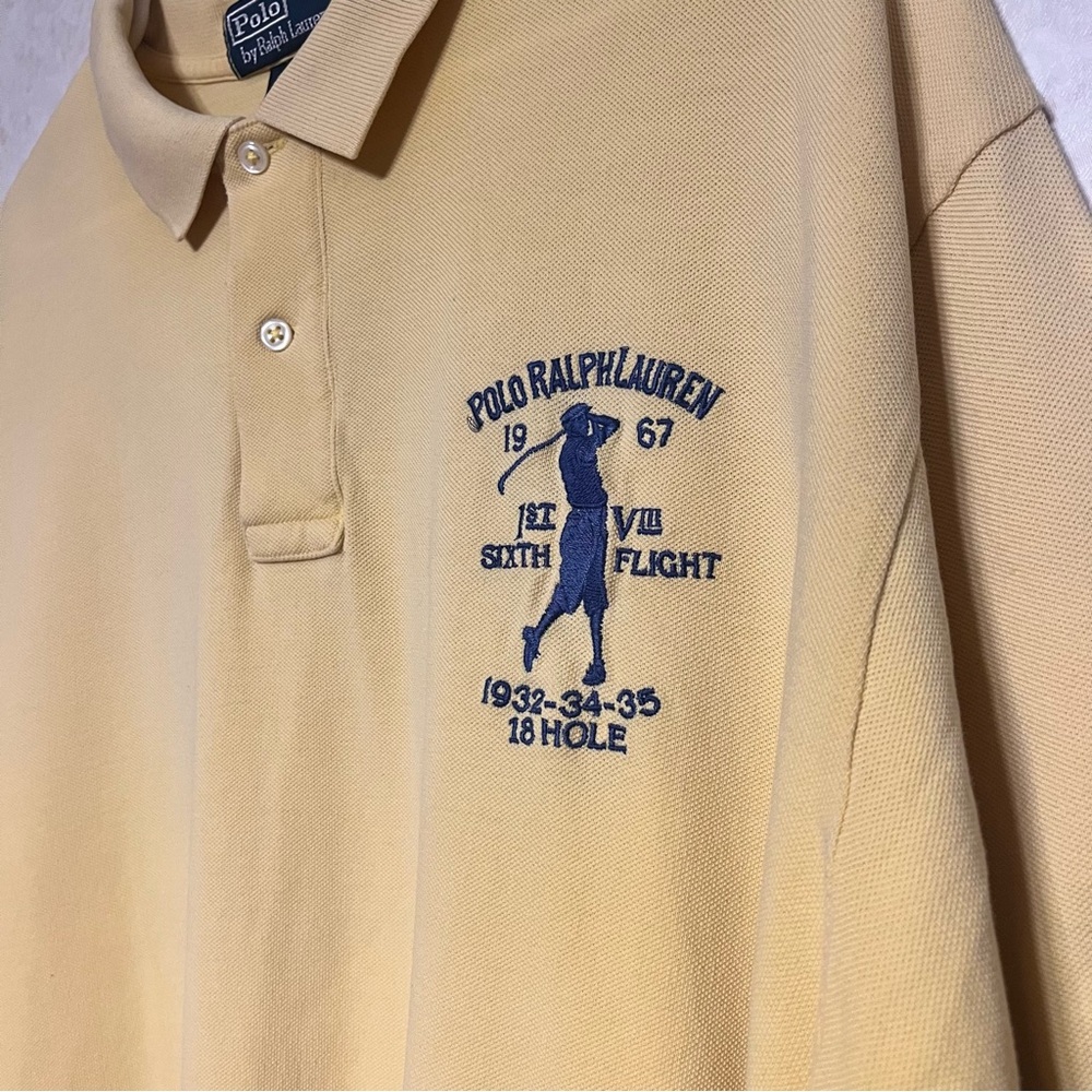 Polo by Ralph Lauren Mustard Polo Shirt - Picture 4 of 5
